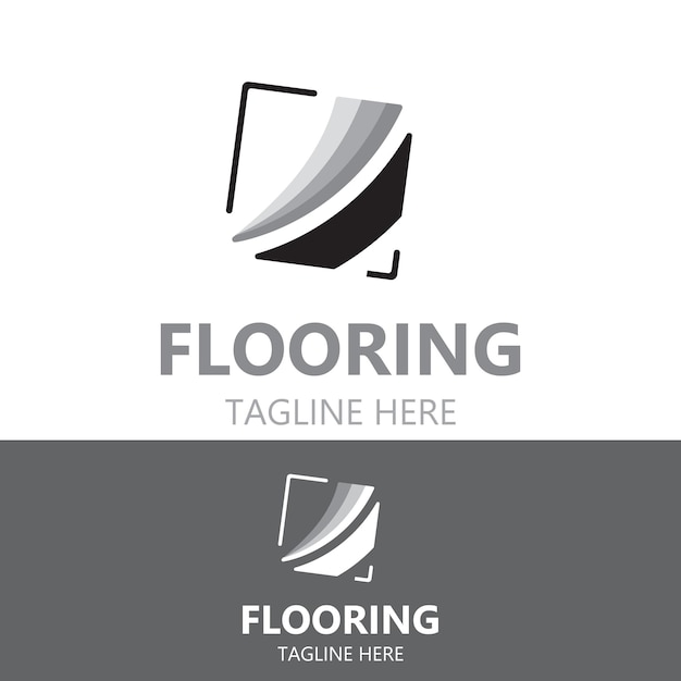 Flooring Logo design custom Layer Vector elegant business store building template