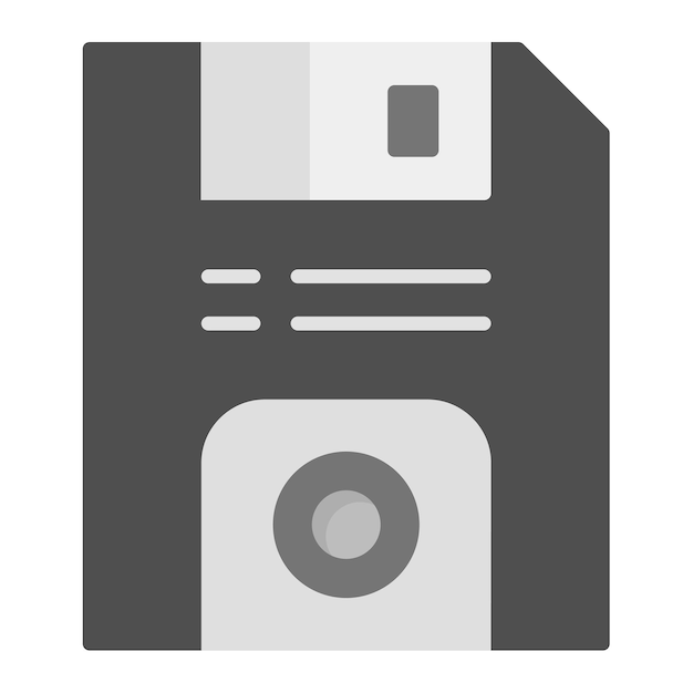 Vector floppy disk icoon vector afbeelding kan worden gebruikt voor computer en hardware