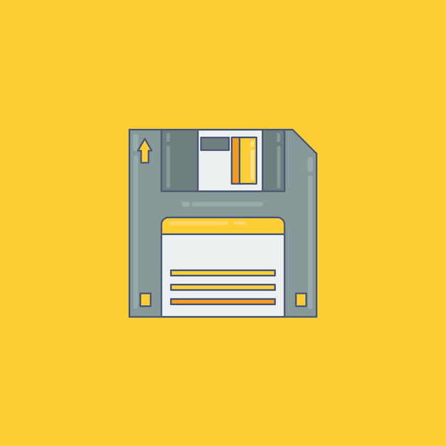 Floppy disk-pictogram