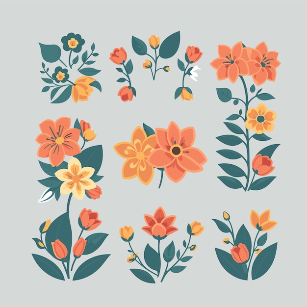 Flora graphic design