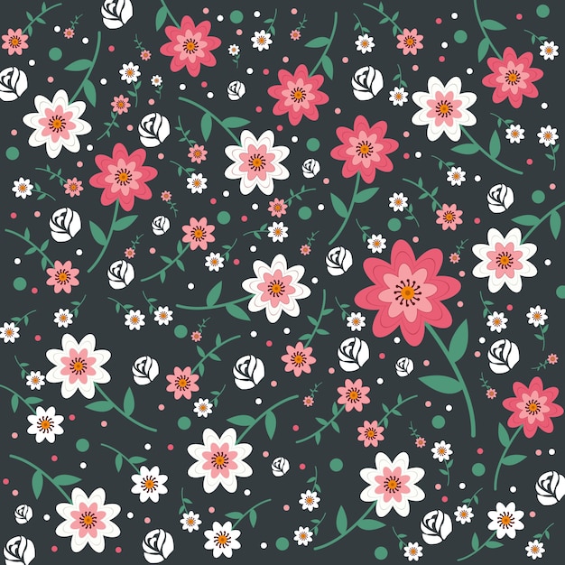 Vector floral achtergrond