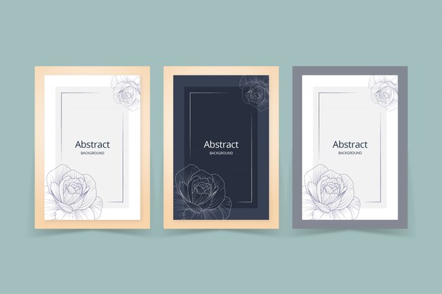 Floral Art Cover Template