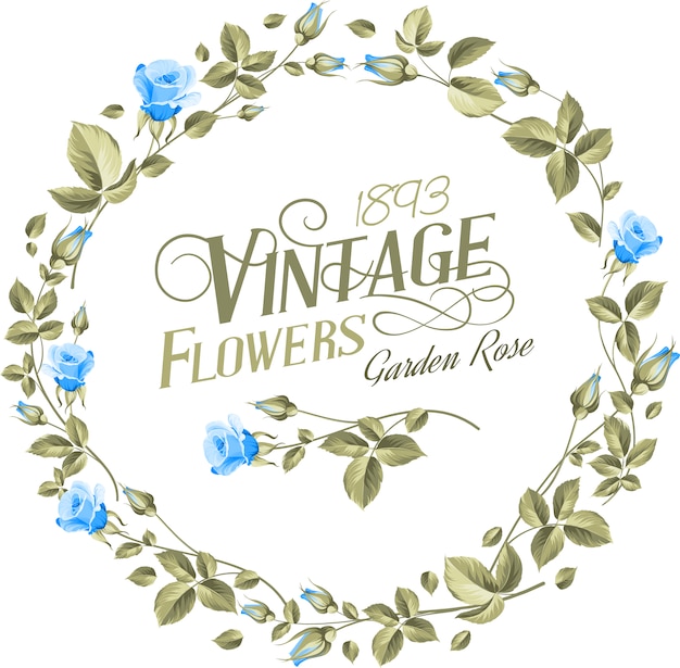 Vector floral background design