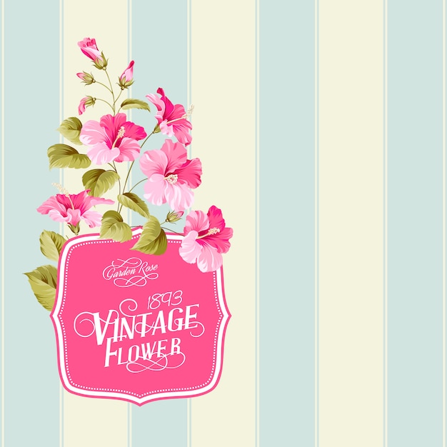 Floral background design