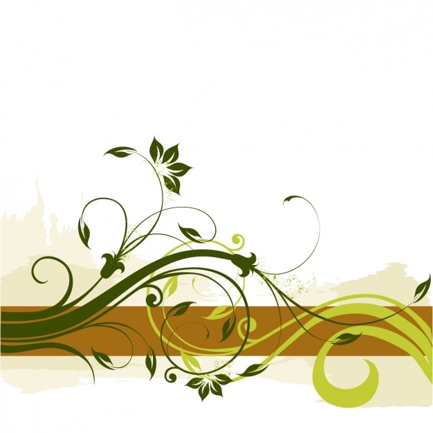 Vector floral background design