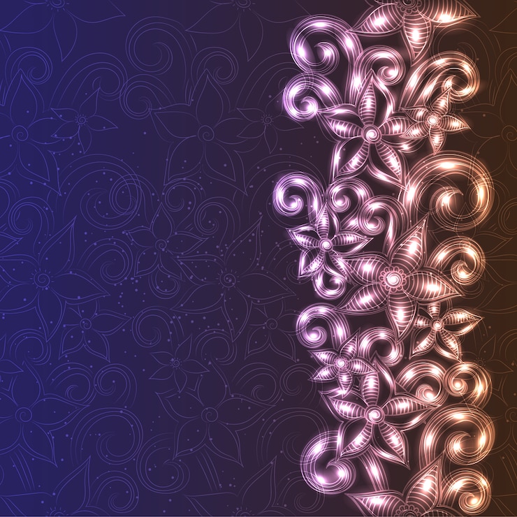 Vector floral background design