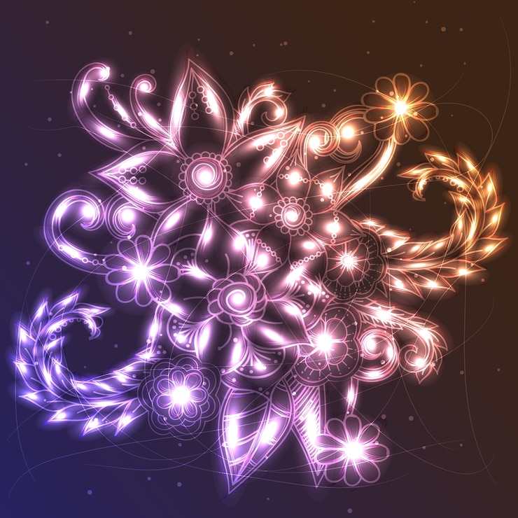 Vector floral background design