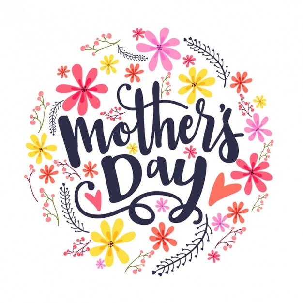 Vector floral background for mother's day