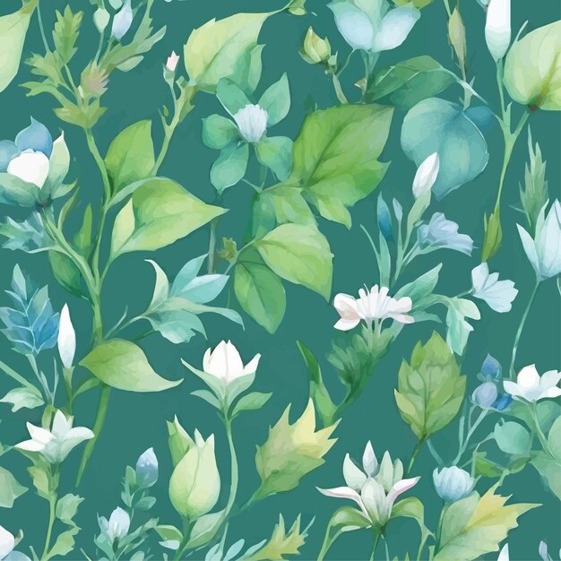 Vector floral background