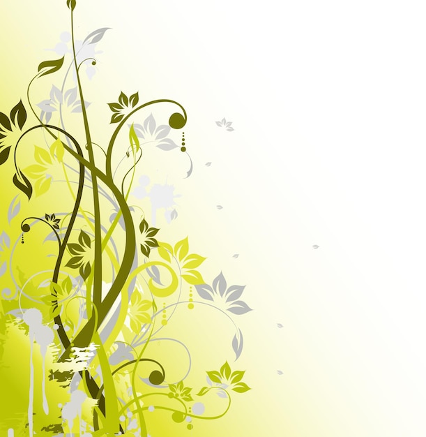 Vettore floral background