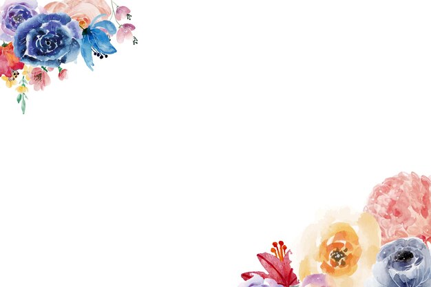 Vector floral backgrounds patterns