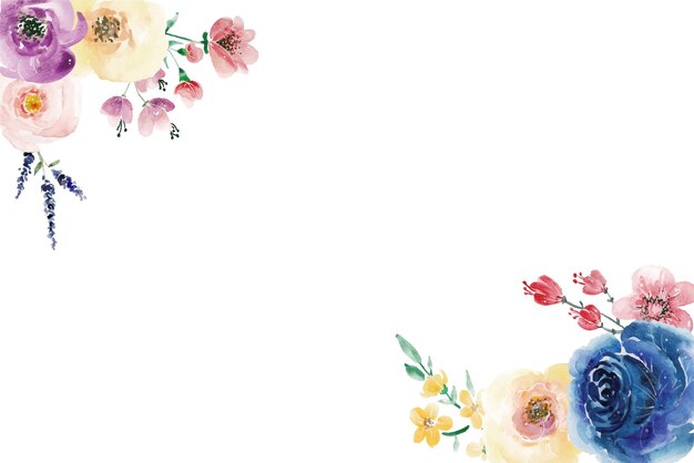 Vector floral backgrounds patterns