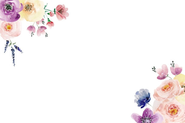 Vector floral backgrounds patterns