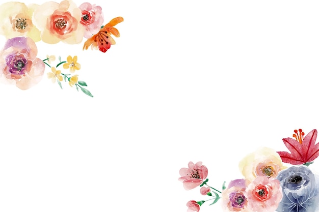 Vector floral backgrounds patterns