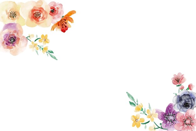 Vector floral backgrounds patterns