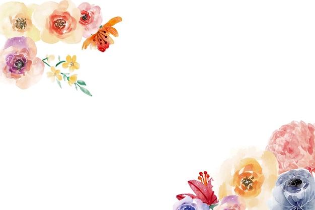 Vector floral backgrounds patterns