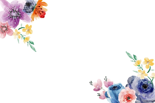 Vector floral backgrounds patterns