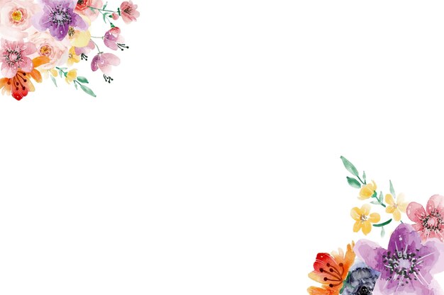 Vector floral backgrounds patterns