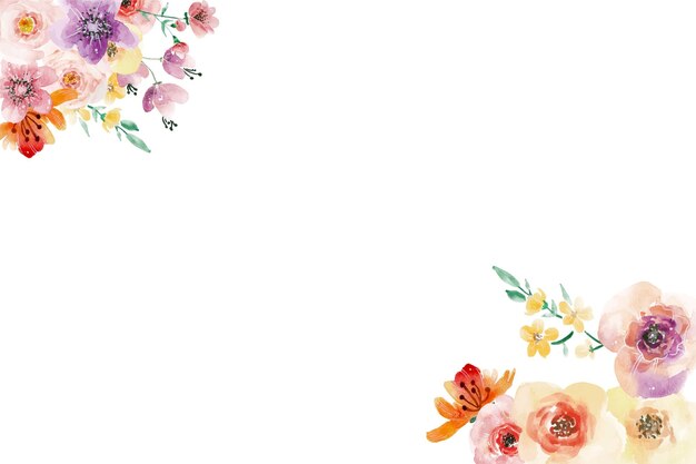 Vector floral backgrounds patterns