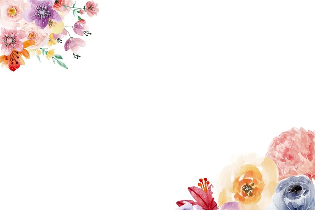 Vector floral backgrounds patterns