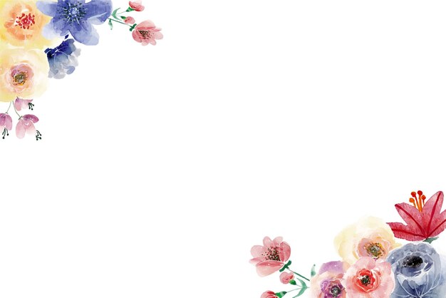 Vector floral backgrounds patterns