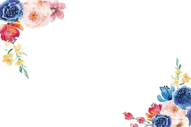 Vector floral backgrounds patterns