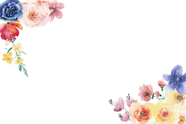 Vector floral backgrounds patterns