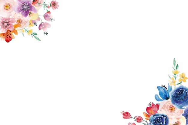 Vector floral backgrounds patterns