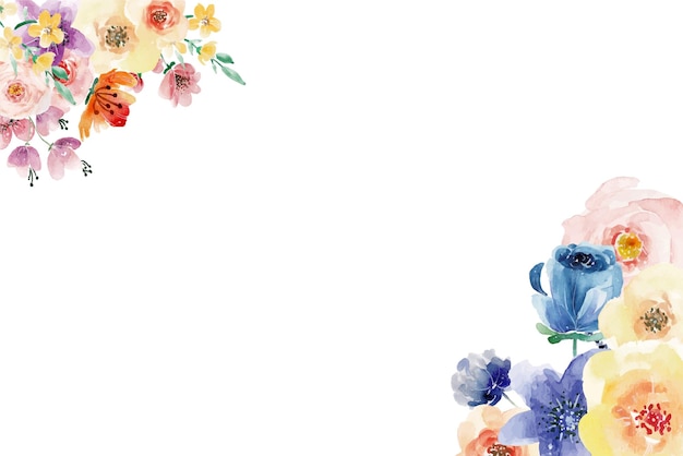 Vector floral backgrounds