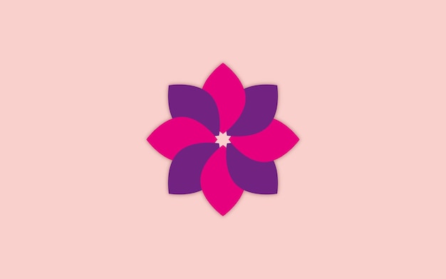 floral and beauty symbol