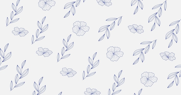 Floral bloem patroon achtergrond ontwerp eps vector