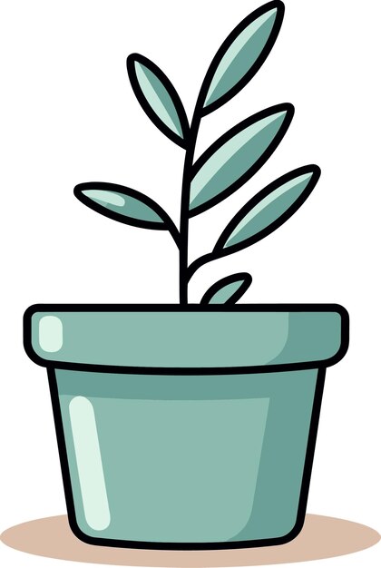 Floral Chronicles Stories geïllustreerd in Plant VectorsBotanical Bliss Een symfonie van Plant Vector Ill