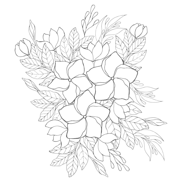 Floral Coloring pages