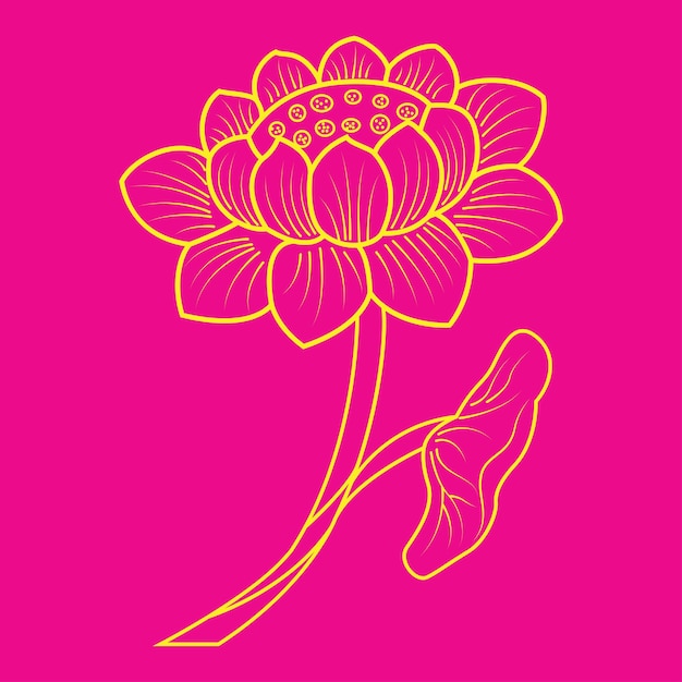 floral composition with colorful flower