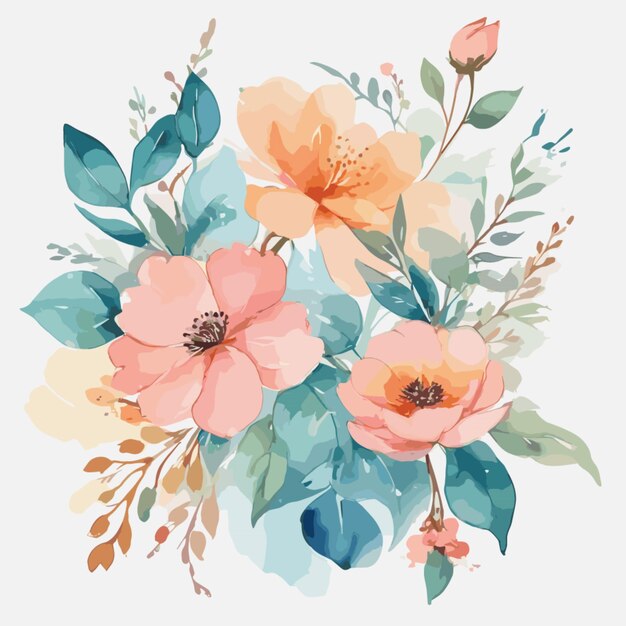 Vector floral design vector