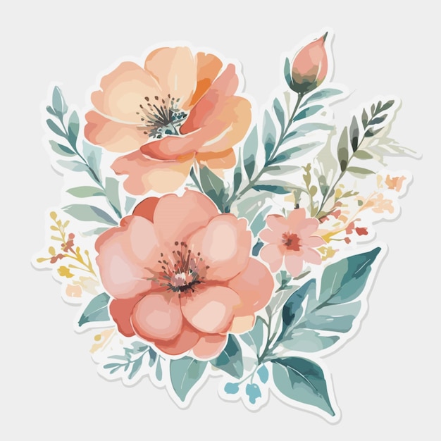 Vector floral design vector