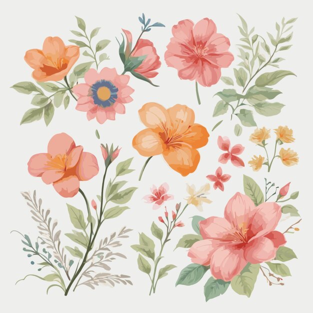 Premium Vector | Floral design vector