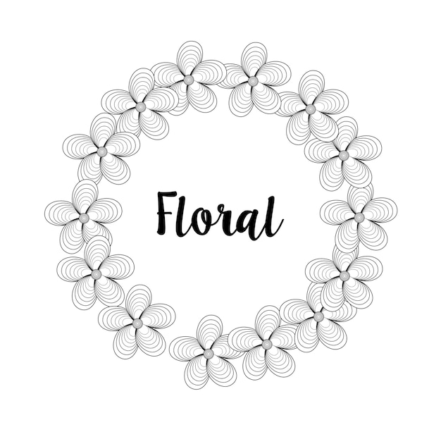 Floral design.