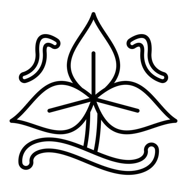 Floral Designa Icon Style