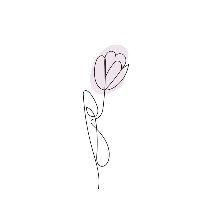 Vector floral doodle collection