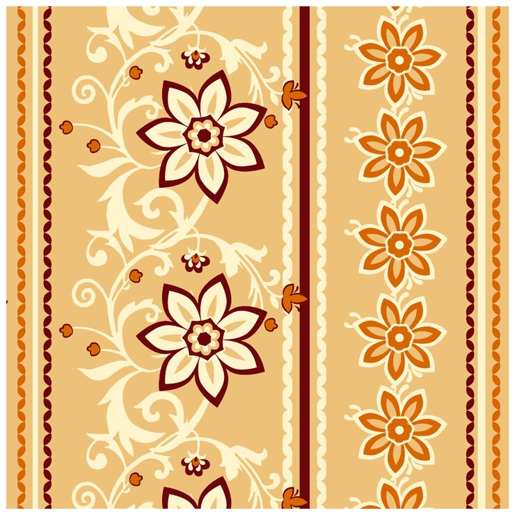 वेक्टर floral ethnic pattern vintage floral delights a touch of nostalgiaspring floral patternwallpaper