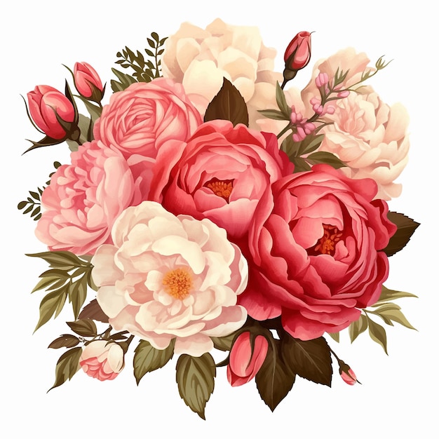 цветочный цветок природа свадьба винтаж дизайн букет роз красота цвести декоративный фон
