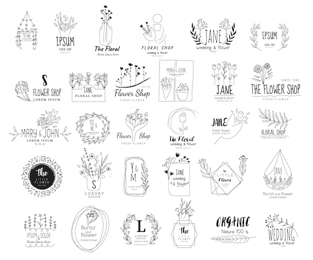 MM Initials letter Wedding monogram logos collection, hand drawn modern  minimalistic and floral templates for Invitation cards, Save the Date,  elegant identity for restaurant, boutique, cafe in vector 17318696 Vector  Art at