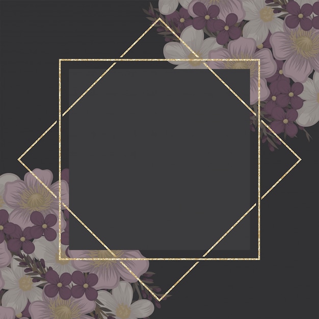 Floral frame