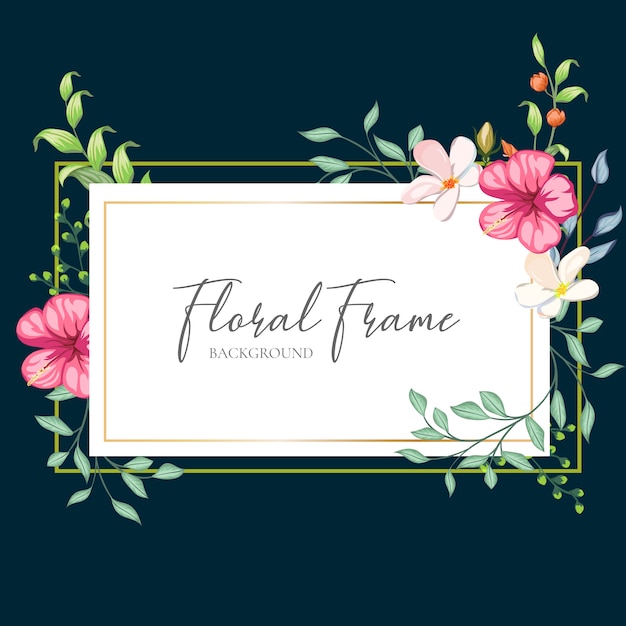 Floral Frame