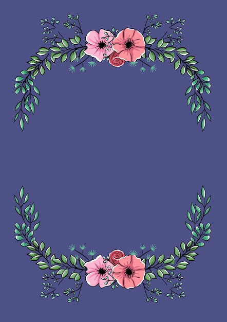 floral frame