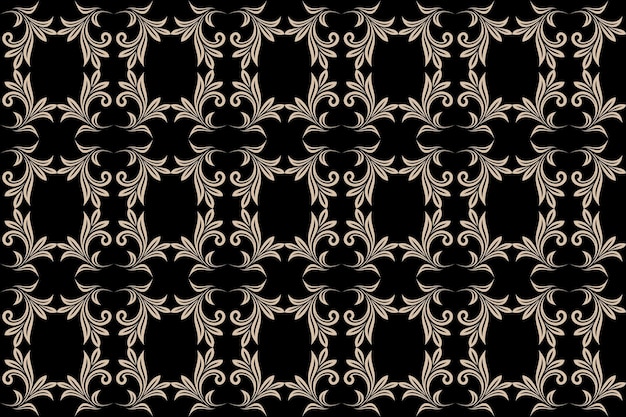 Floral leaf background