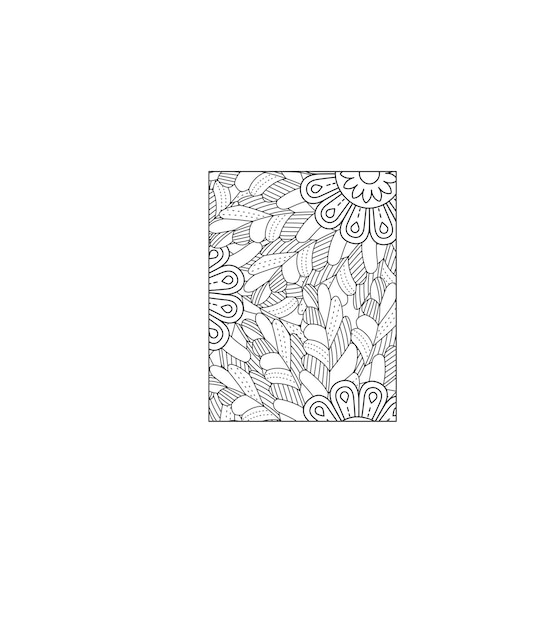 Floral Mandala Coloring Page