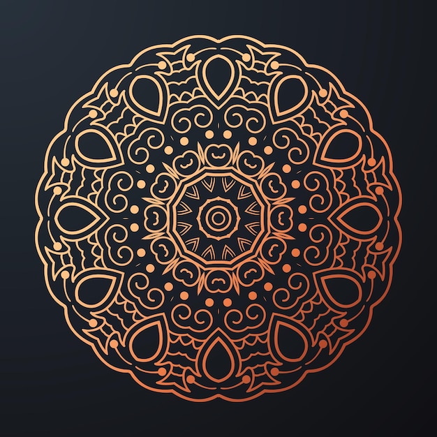 floral mandala relaxation patterns unique design Hand drawn pattern