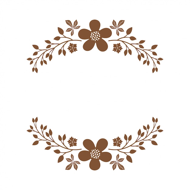 floral monogram paper cut out files